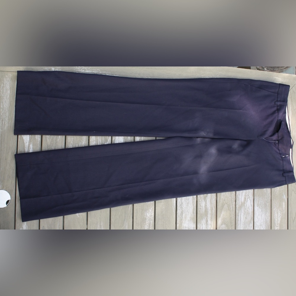 Blue women business pants